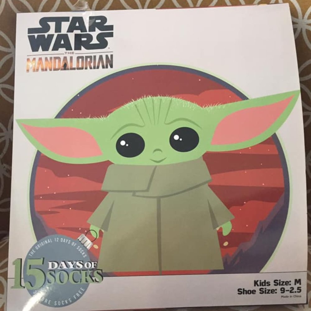 NIB Kid's Star Wars Mandolarian Socks